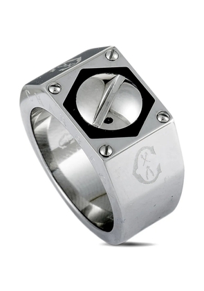 Charriol logo-engraved ring - Silver