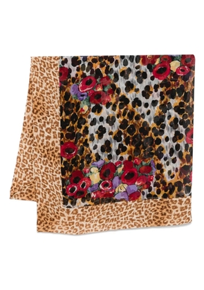 Valentino Garavani Pre-Owned 1980s printed scarf - Grey