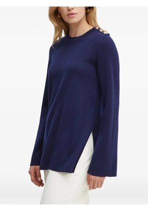 LUISA SPAGNOLI button-detail sweater - Blue