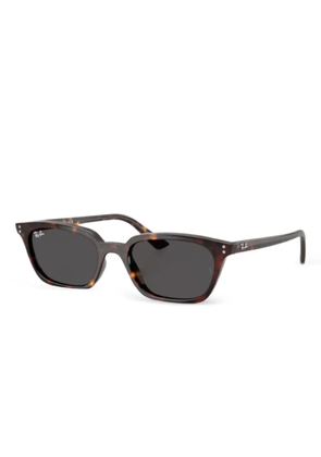 Ray-Ban Zaya rectangle-frame sunglasses - Brown