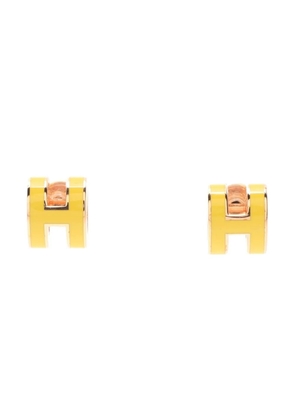 Hermès Pre-Owned 2010s mini Pop H earrings - Pink