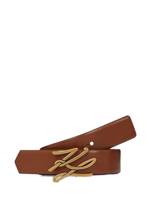 Karl Lagerfeld K/Autograph reversible belt - Brown