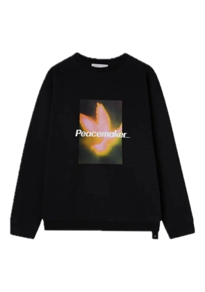 Peacemaker Oamc graphic-print crewneck sweatshirt - Black