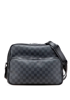 Louis Vuitton Pre-Owned 2008 Damier Graphite Sac Leoh crossbody bag - Black