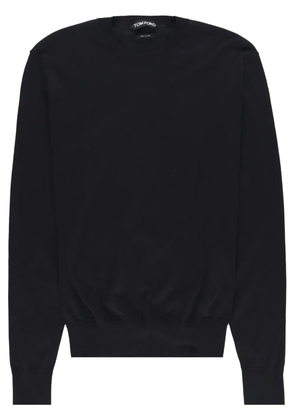 TOM FORD crew-neck cotton jumper - Black