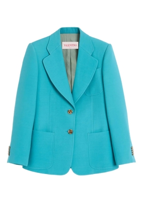Valentino Garavani Crepe Couture blazer - Blue