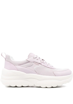 Geox Xtors mesh-panel sneakers - Pink
