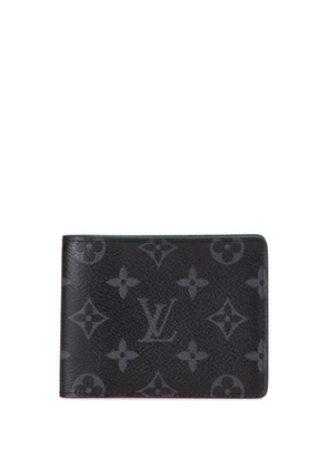 Louis Vuitton Pre-Owned 2018 Monogram Eclipse Multiple Wallet small wallets - Black