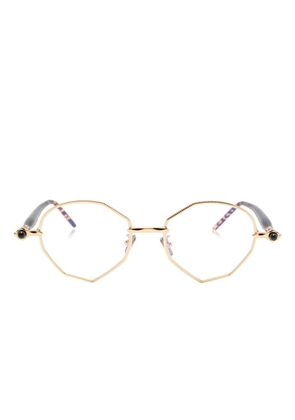 Kuboraum P71 glasses - Gold