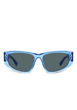 ISABEL MARANT rectangle-frame sunglasses - Blue