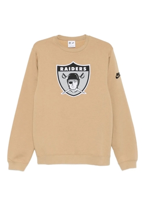 Nike x NFL Las Vegas Raiders Swing Pass Rewind Club sweatshirt - Neutrals