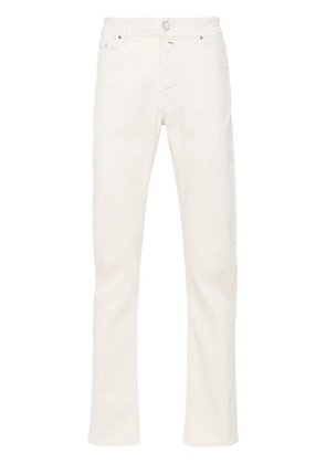 Jacob Cohën Bard mid-rise straight-leg jeans - White