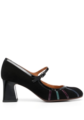 Chie Mihara Aguta 70mm suede pumps - Black