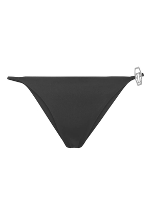 Philipp Plein crystal-embellished bikini bottoms - Black