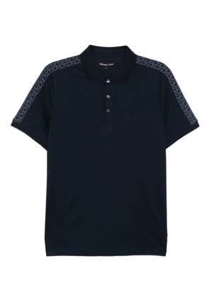 Michael Kors logo-embroidered polo shirt - Blue