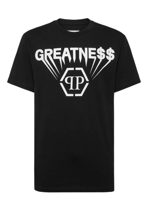 Philipp Plein logo-print round-neck T-shirt - Black
