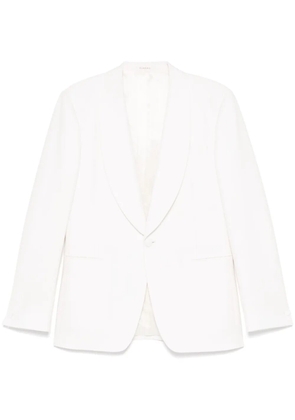 FURSAC shawl-lapels blazer - Ecru