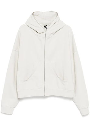 ENTIRE STUDIOS Eternal zip hoodie - White