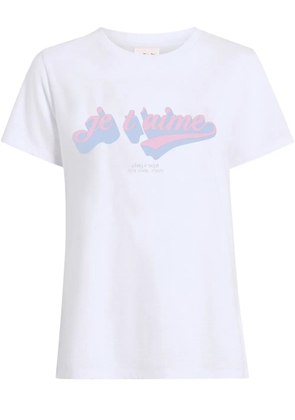 Cinq A Sept Je T'aime T-shirt - White