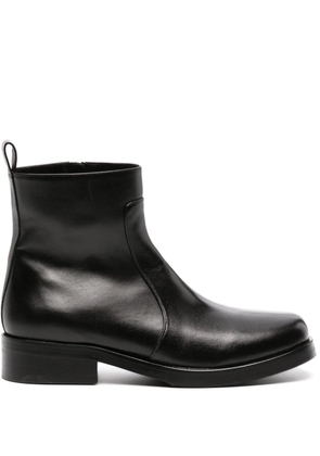 Studio Nicholson 40mm leather boots - Black