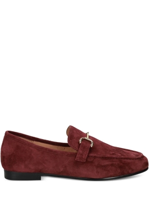 Bibi Lou buckle-detail loafers - Red