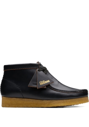 Clarks Originals Wallabee leather boots - Black