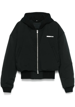 HELIOT EMIL Pneumatic bomber jacket - Black