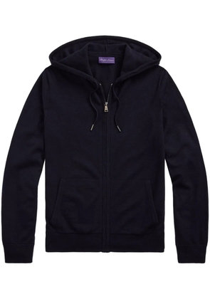 Ralph Lauren Purple Label jersey hoodie - Blue