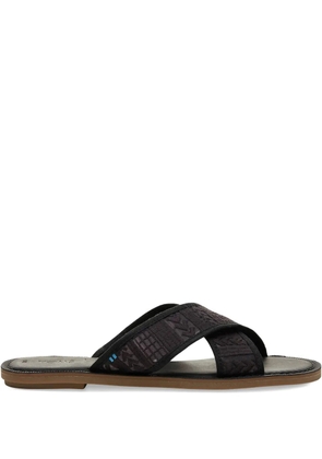 Toms Viv 'Black' flat sandals