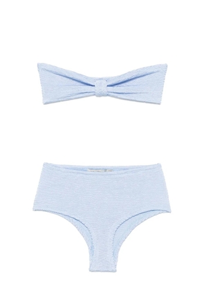 PARAMIDONNA seersucker bikini - Blue