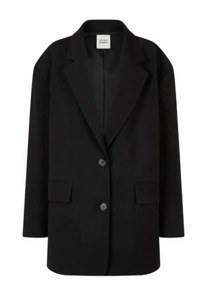 TOMBOY single-breasted oversized jacket - Black