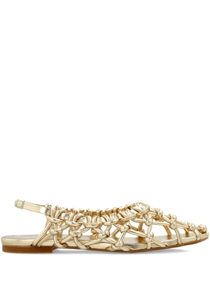 Odissì knotted trainers - Gold