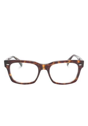 Oliver Peoples Ryce rectangle-frame glasses - Brown