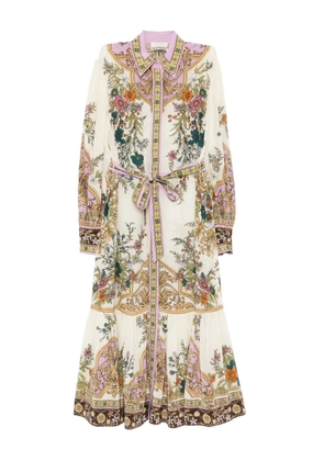 ALEMAIS Antoinette shirt-dress - Neutrals