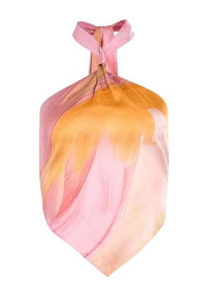 Retrofete Jamie halterneck top - Pink