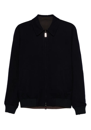 Kired ribbed-cuff jacket - Blue