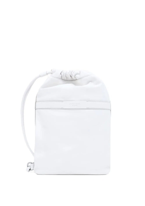 Giorgio Armani medium drawstring shoulder bag - White