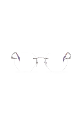 Eyewear by David Beckham geometric-frame glasses - White