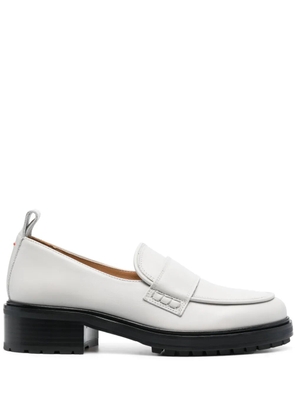 Aeyde Ruth 40mm round-toe loafers - Grey