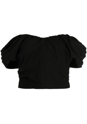 A.L.C. Nora cropped top - Black