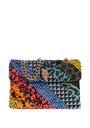 Kurt Geiger London Kensington patchwork chain tote bag - Red