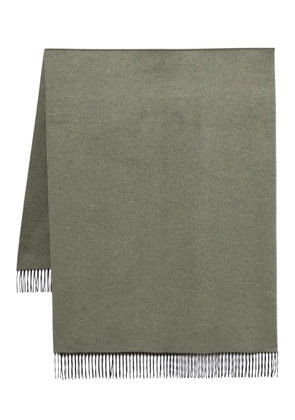 D4.0 fringed blanket - Brown