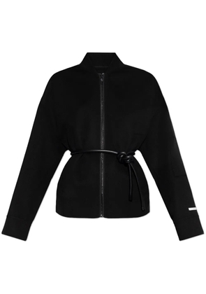 Sportmax wool bomber jacket - Black