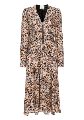 ISABEL MARANT Magaly midi dress - Neutrals