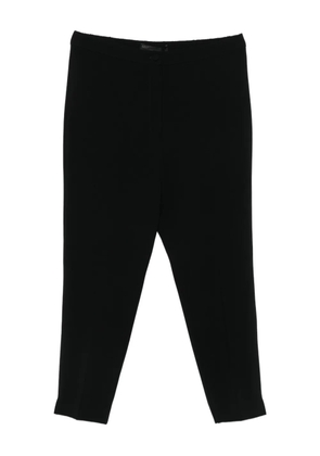 Marina Rinaldi split-hem trousers - Black