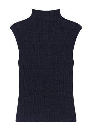 A.L.C. mock-neck sleeveless top - Blue