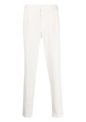 Incotex straight-leg corduroy trousers - White