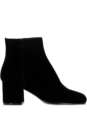 Via Roma 15 block-heel side-zip ankle boots - Black