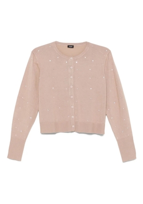 Marella embellished-button cardigan - Neutrals