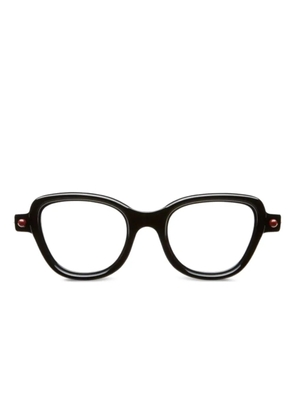 Kuboraum P5 round-frame glasses - Black